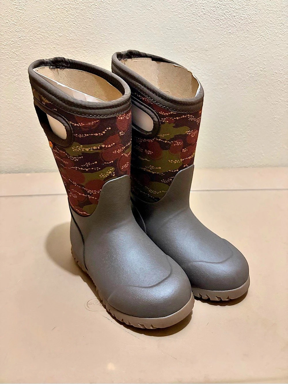 BOGS York Pebble Kids Waterproof Boots Unisex US 10 New